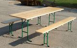 Tables et bancs communaux disponibles à la location